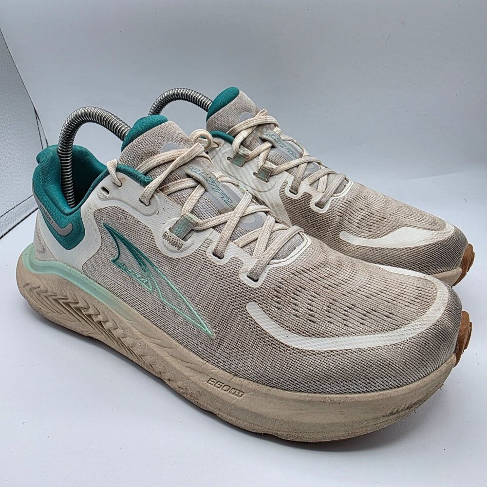 Altra Paradigm 7 Womens Size 8 Gray Teal Running Shoes Athletic Outdoors Casual